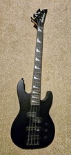 JACKSON CONCERT BASS GUITAR MINION JS1X MINI BASS GUITAR IN SATIN BLACK