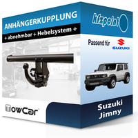 Towcar AnhäNgekupplung Abnehmbar Passend FüR Suzuki Jimny 07.2018-Jetzt Neu