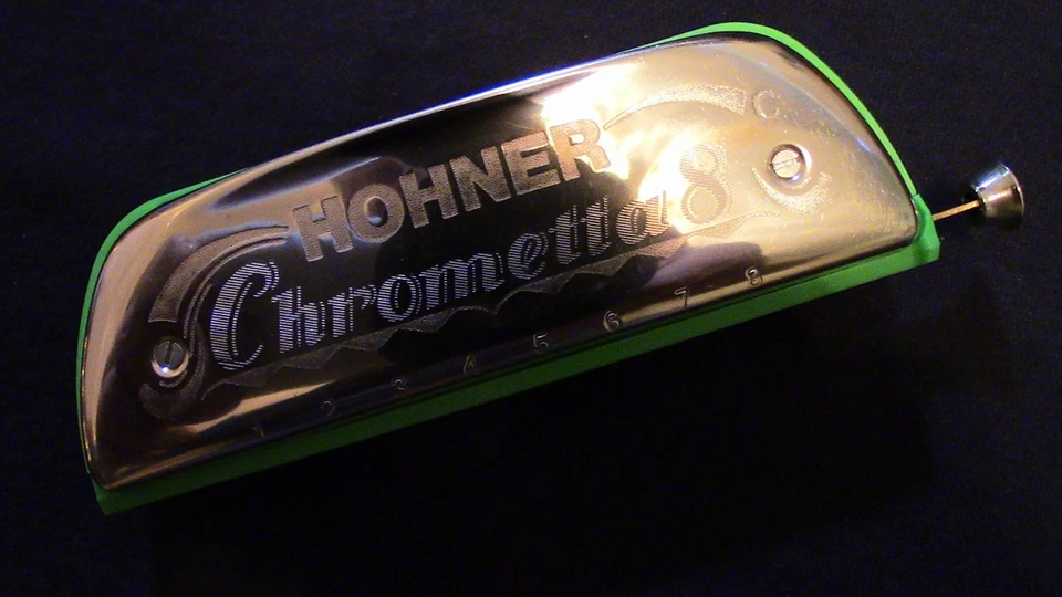 Customized Hohner Chrometta 8 Chromatic Harmonica Key of C - Image 2 of 4