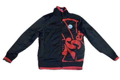 Men s NBA UNK Sz Large 76ers Blue Label Zipper Jacket