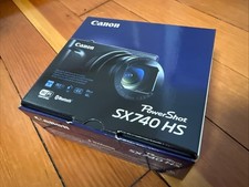 Canon PowerShot SX740 HS 20.3MP Digital Camera Black Canon USA Warranty