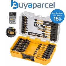 Dewalt FLEXTORQ 37 PC Screwdriver Impact Rated Screwdriver Bit Set & Tough Case