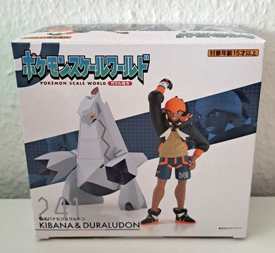 Pokemon Scale World Kibana & Duraludon Figuren Set 241 Bandai Japan Neu & OVP