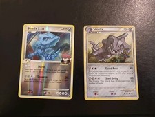 Pokemon Steelix GL 51/111 Reverse Holo + Steelix 24/95 Holo Rare LP