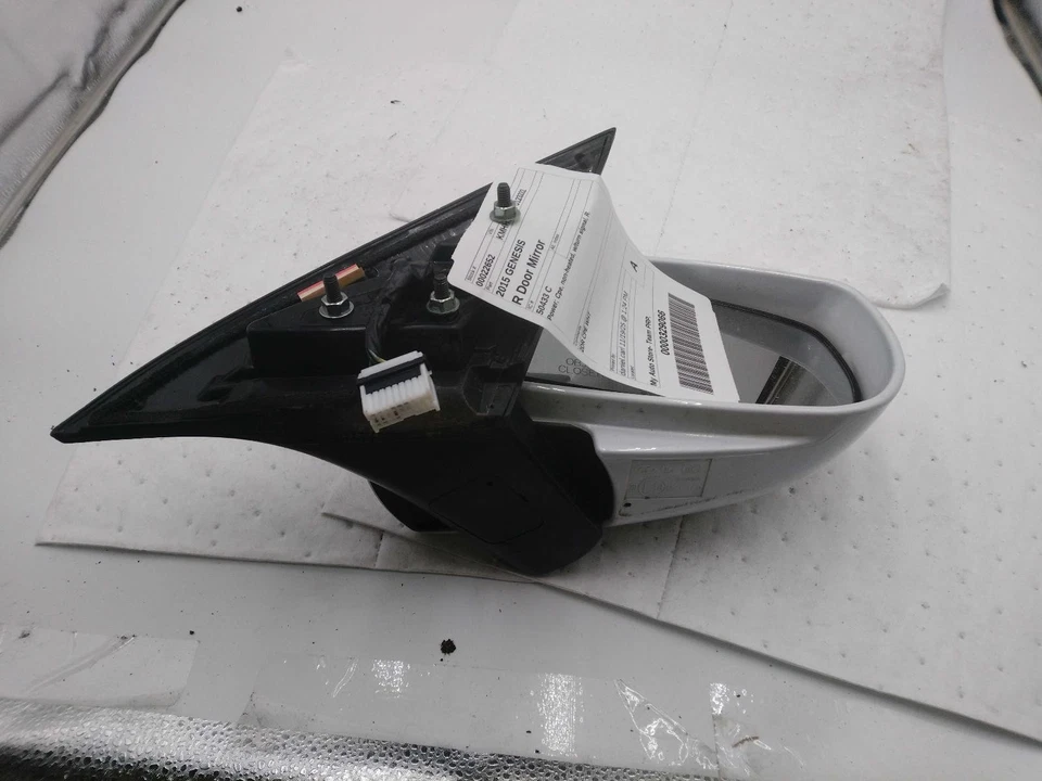 Espejo retrovisor derecho usado se adapta a: Hyundai Genesis Power Cpe 2015 térmico con intermitente Foto 3 de 4