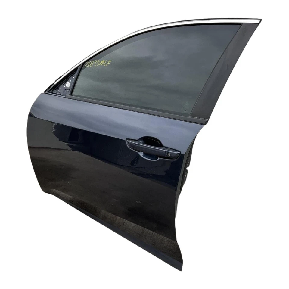 2016-2021 Honda Civic Left Driver Door Blue B607M Sedan Conventional Ign OEM Foto 2 de 4