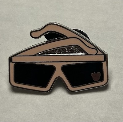 Disney World - Muppet Vision 3D Glasses - Retro Icons - Hidden Mickey Pin