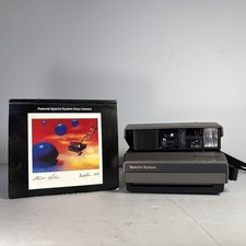 Vintage Polaroid Spectra System Instant Film Camera w/ Manual