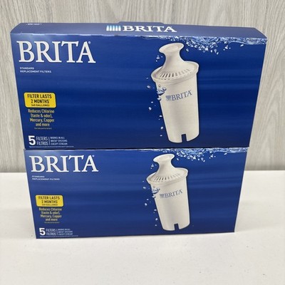 Brita Standard Replacement Filters Value Pack - 9 Filters Included **READ**