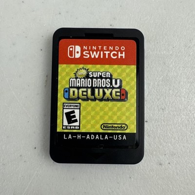 New Super Mario Bros. U Deluxe (Nintendo Switch, 2019) Game Cartridge Only EUC