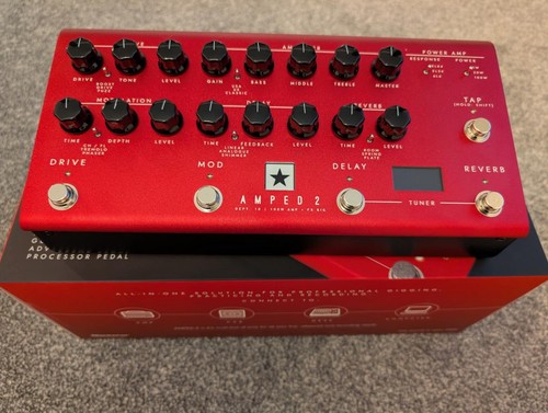 🎸BOXED/UNUSED🎸 Blackstar Amped 2 100w Amp & Effects Rig Pedal~Guitar Amplifier - Picture 1 of 11