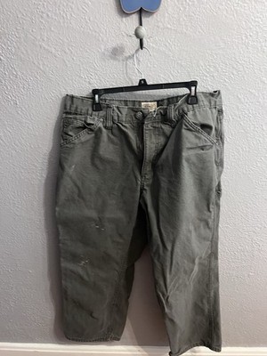 C.E. Schmidt Workwear Men s Grayish Carpenter Pants Size 40 Inseam 28 Inches