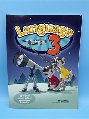 Abeka Language 3 Student WorkText (5th Edition) 3rd Grade NEW