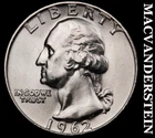 1962-D Washington Quarter- Silver- Choice Gem Brilliant Uncirculated #J4169