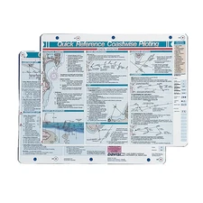 Davis Instruments Quick Reference Coastwise Piloting Card Waterproof