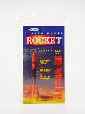 Estes 1256 E2X Series Alpha III Flying Model Rocket Kit
