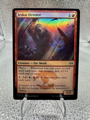 Jeskai Devotee Tarkir: Dragonstorm Foil