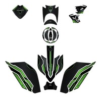 Kit Tank Full Aufkleber 3D Motorrad Kompatibel Kawasaki Z650 2020-2025