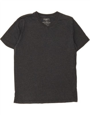 HURLEY Herren T-Shirt Oberteil Large Grau Baumwolle AL04