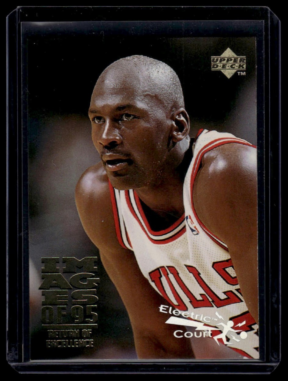 1995-96 Upper Deck - #335 Images Michael Jordan | Chicago Bulls EX