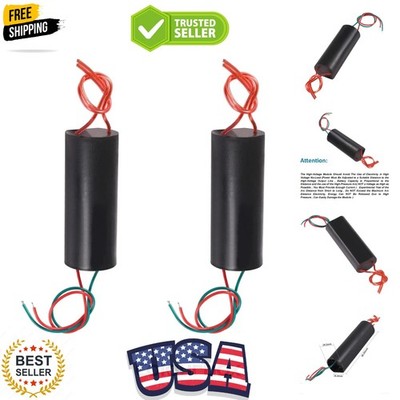 2pcs High Voltage Generator DC 6-12V to 1000kV Boost Step-Up Inverter Arc Pul...