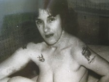 Vintage mid-1900s Kobel Photo, TATTOOED LADY., NICE, JOSEPHINE SPAULDING NO. 2