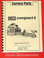 Emco Compact 5 Metal Lathe Parts Manual 0303 Emco Compact 5 Metal Lathe Parts Manual 0303