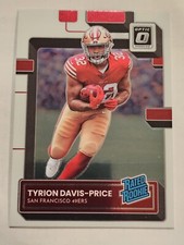 2022 Panini Donruss Optic Tyrion Davis-Price Rated Rookie #226 49ers