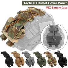 Tactical Helmet Battery Pouch MK2 Battery Case Pack Helmet Counterweight Pack US