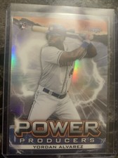 Yordan Alvarez Rookie 2020  Bowman Best Baseball Power Producers