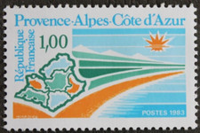 Timbre - FRANCE - Provence-Alpes-Côtes d'Azur - PACA - 1983 - YT2252 - Neuf **