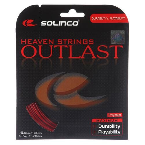 Solinco Outlast 16L 1.25mm Tennis Strings Set