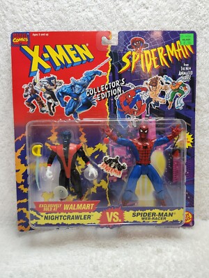 1994 X-Men Spider- Man Collection Edition with Nightcrawler vs