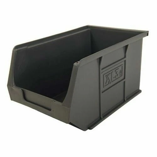 Pack of 10 Economy Grey/Yellow/Red/Blue/Green Size 3 Bins 240 x 150 x 125mm