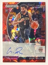 2020 Prizm Draft Grant Riller Red Ice Prospect Auto Rookie Autograph Charleston
