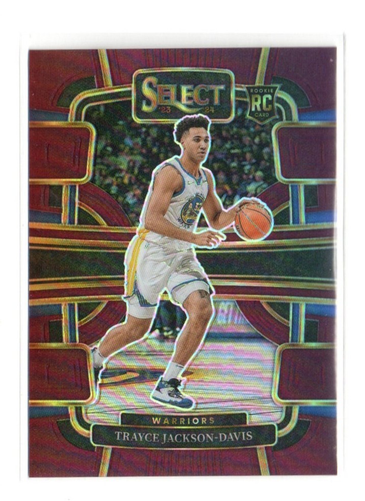 2023-24 PANINI Select Trayce Jackson-Davis Maroon RC Concourse #/175 #84