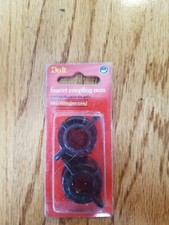 FAUCET COUPLING NUTS 2 nuts NEW black Do It 405574