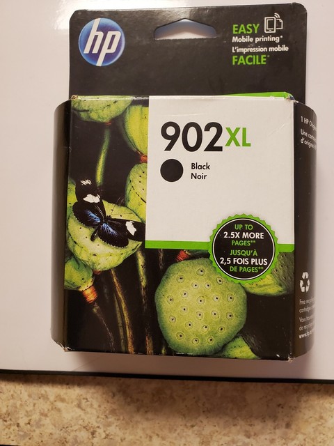 NEW Genuine HP 902 XL Black Ink Cartridge High Yield Sealed New In Package | eBay
