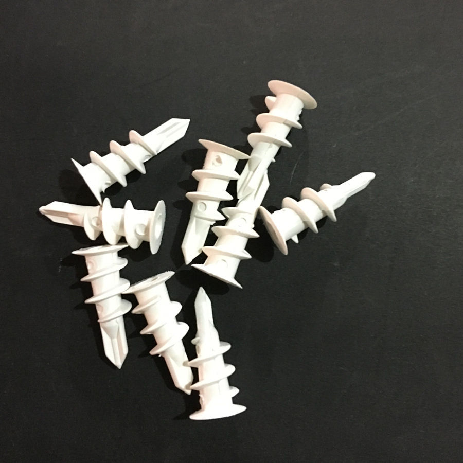 100pcs Nylon Wallmate Anchor Plasterboard Wall Mate Plug Gyprock