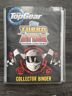 Topps 2014 'Top Gear' Turbo Attax - Binder Full of Cards