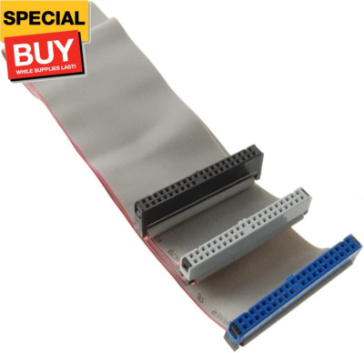 24'' 40-Pin 80-Wire Ultra ATA 2-Drive Ribbon Cable,  332781, Model:, Electronic S