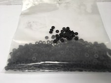 1000 NEW Black Rubber Wiring Grommet Electrical Wire Bushing 15mm x 6mm x 4mm