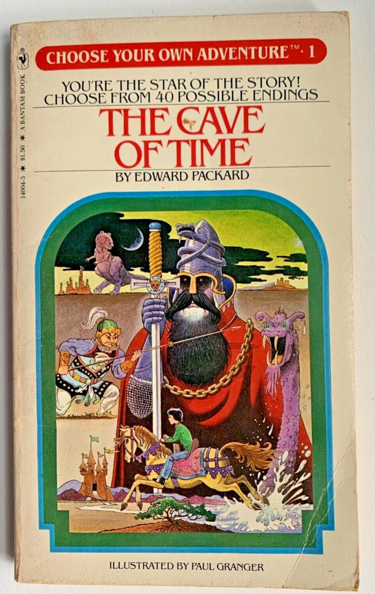 The Cave of Time Edward Packard Choose Your Own Adventure Book 1