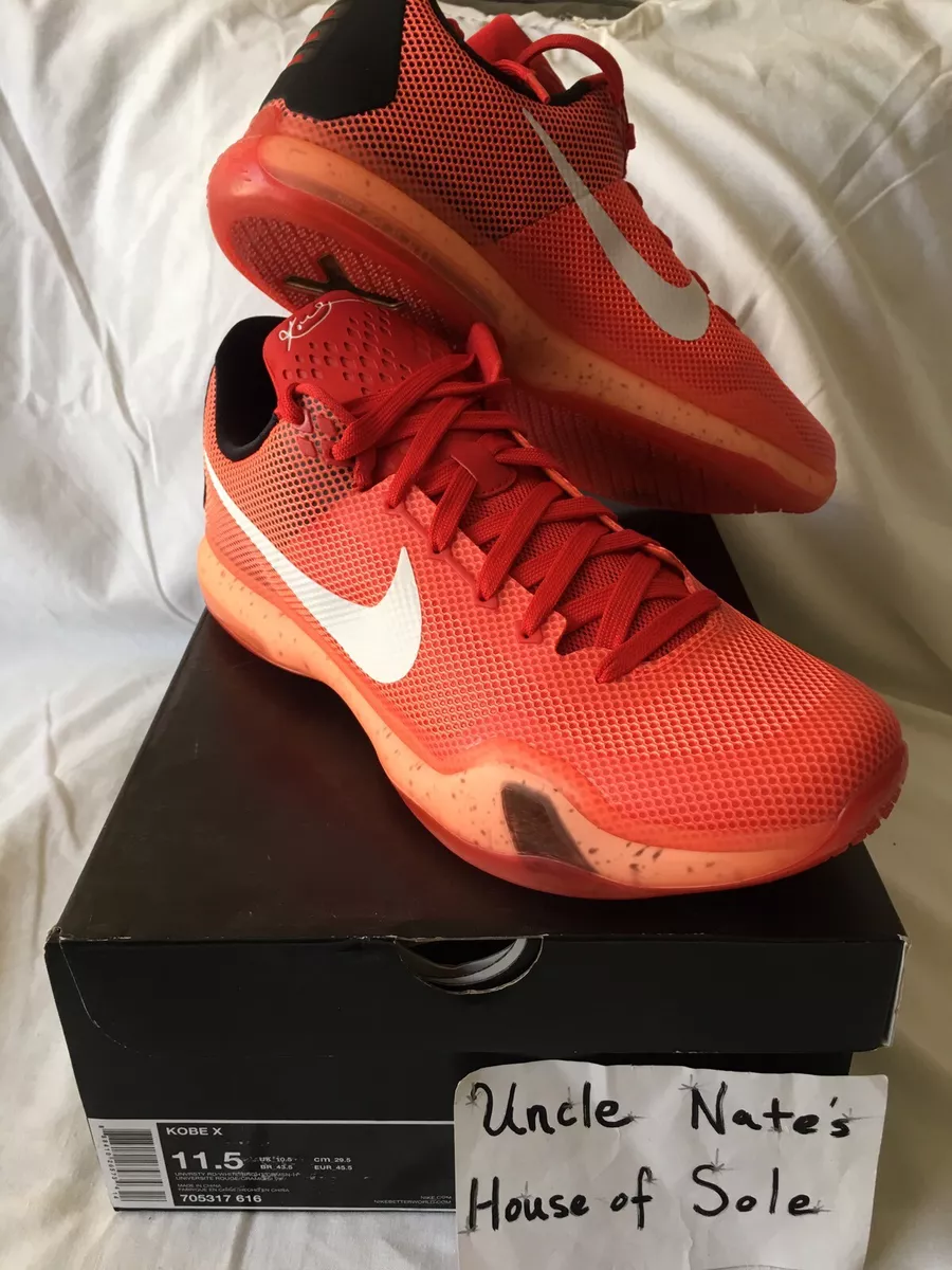 Kobe 10 cheap hot lava