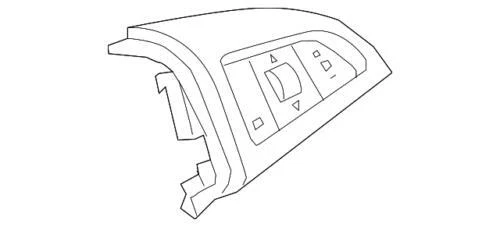 Interruptor de radio control genuino GM 2012-2018 Chevrolet Sonic Trax Premier 94780541 Foto 3 de 4
