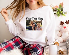 Custom Print Sweatshirt, Custom Sweatshirt,
