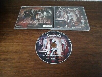 COMANIAC INSTRUCTION FOR DESTRUCTION CD 2017 THRASH METAL MEGADETH HAVOK EVILE