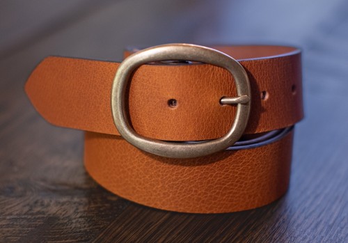 1.5” Full Grain Buffalo Leather Men’s Belt – Work Belt - 3 Colors - Made in USA - 第 13/13 張圖片