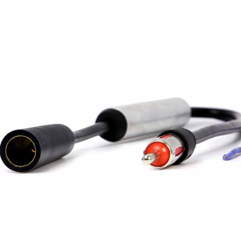 Car Radio Antenna Amplifier Cord AM/FM Signal Booster Cable Adapter