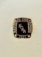 1991 Duke Blue Devils National Champions Basketball Ring, US SHIP